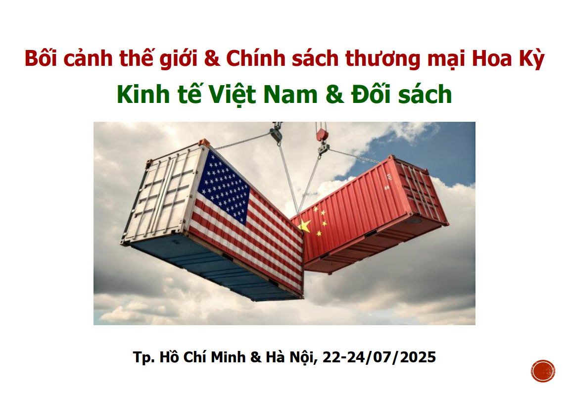 Bối cảnh thế giới và chính sách thương mại Hoa Kỳ - Kinh tế Việt Nam và Đối sách